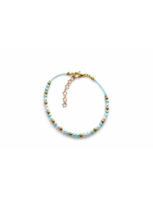 “I Am a Unicorn” Light Blue &amp; White Morse Code Bracelet – Rare Disease, Chronic &amp; Invisible Illness Awareness Jewelry