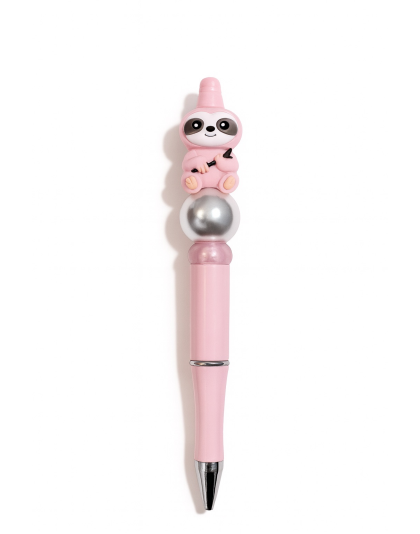 Handmade Pink Sloth Cute, Fun &amp; Full of Heart Support &amp; Awareness