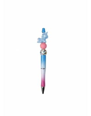 Handmade Pink Light Blue Unicorn Cute, Fun &amp; Full of Heart Support &amp; Awareness