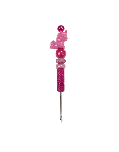 Handmade Pink Unicorn Seam Ripper For Crafter Support Chronic, Rare&amp; Invisible Illness Awareness