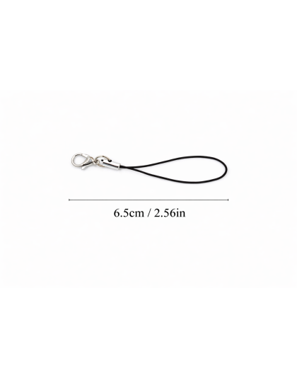 Green Charm Handmade Phone Lanyard &amp; Charm Accessory Chronic Rare Invisible Illness Awareness &amp; Support