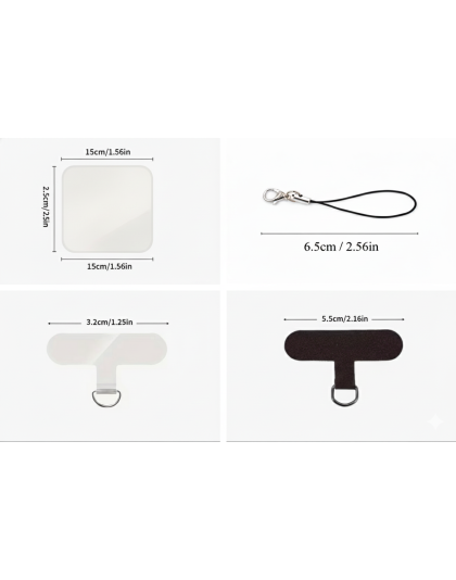 Brown Bow Handmade Phone Lanyard &amp; Charm Accessory Chronic Rare Invisible Illness Awareness &amp; Support