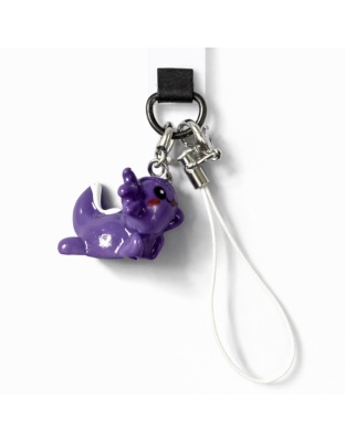 Purple Axolotl Charm Handmade Phone Lanyard &amp; Charm Accessory Chronic Rare Invisible Illness Awareness &amp; Support
