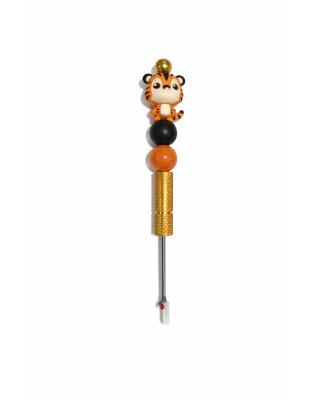 Handmade Orange Black Cute Tiger Seam Ripper For Crafter Support Chronic, Rare&amp; Invisible Illness Awareness