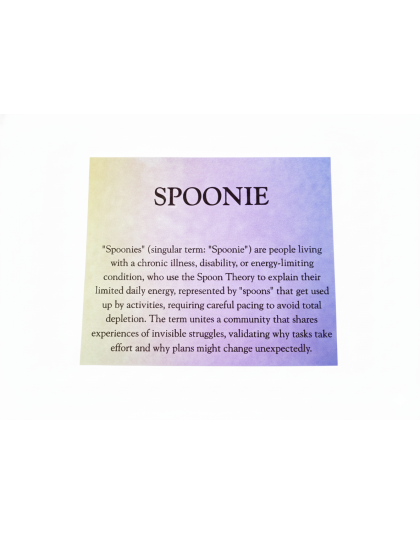 Pink &amp; Purple Spoonie Bracelet with Spoon Charm – Chronic Illness &amp; Rare and Invisible Disabilities Awareness Jewelry